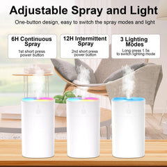 G-RECREATER two mist modes enable flexible fragrance in any space