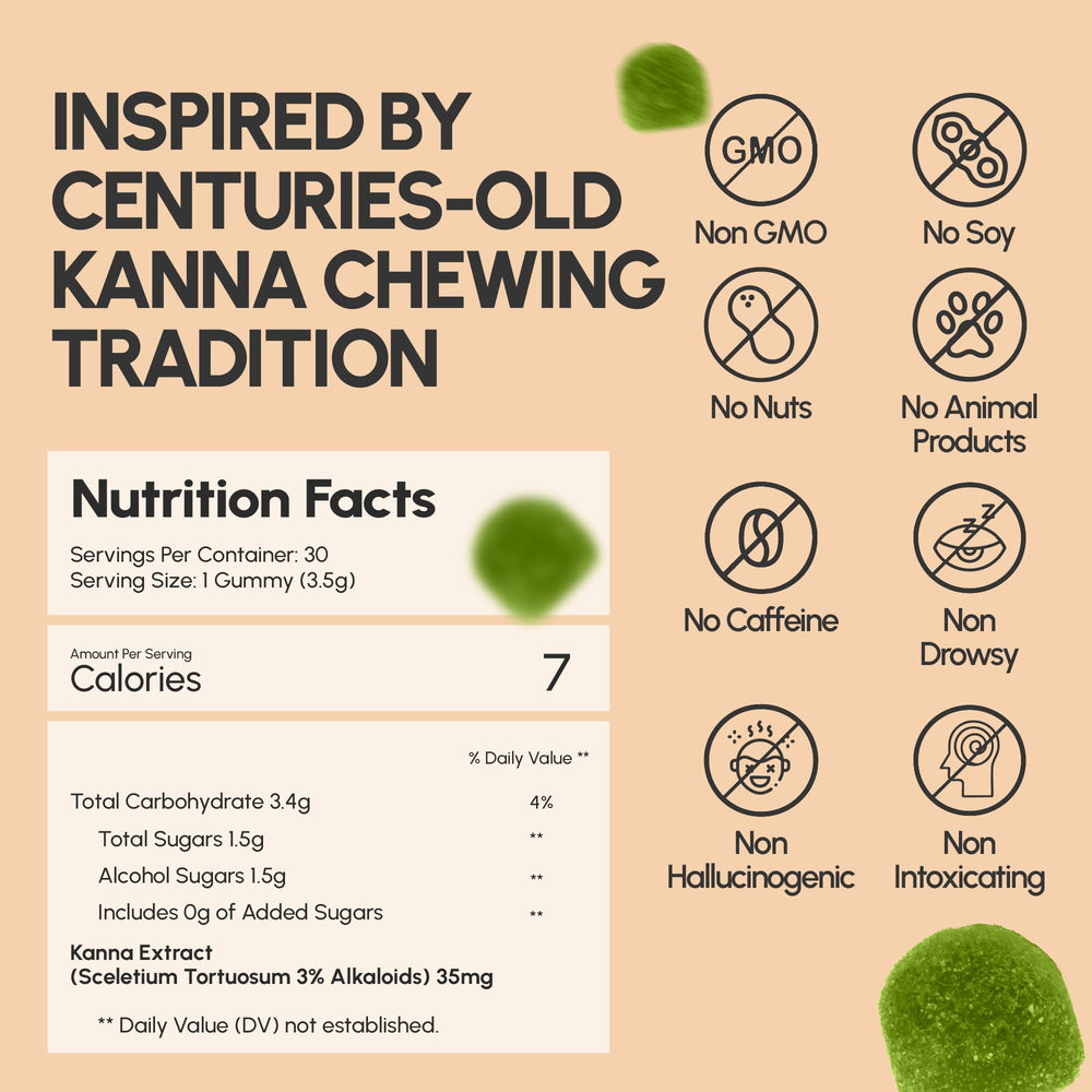 G1 NUTRITION KannaKind mood gummies packaging designed for easy daily use.