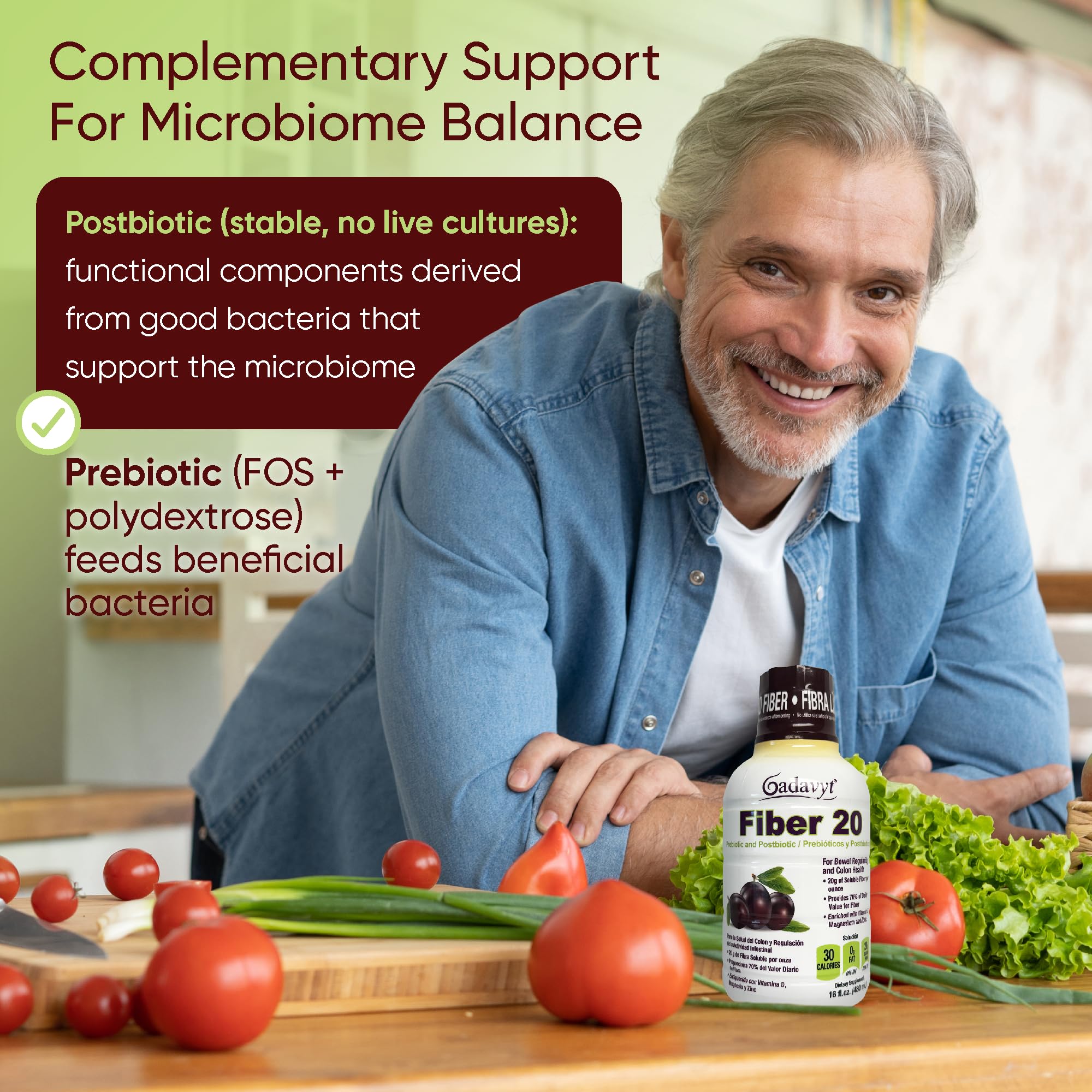 GADAVYT Fiber 20 daily-use concept image conveys ease of daily fiber routine.