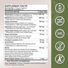 Gade Nutrition Acai Berry supplement bottle rich in nutrients for wellness.