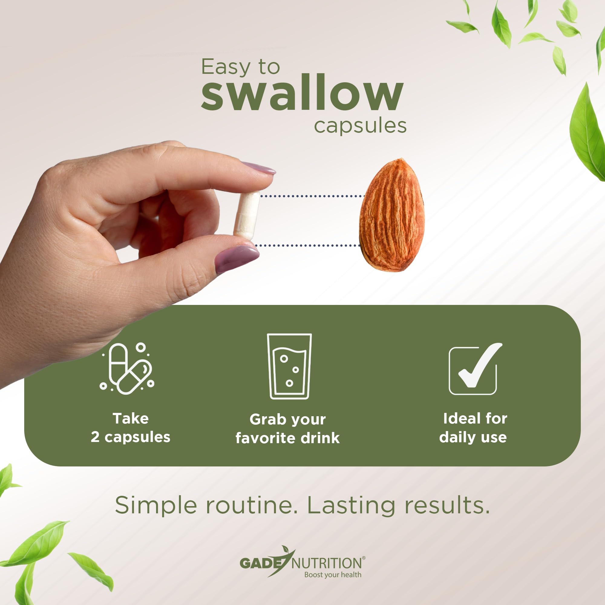 Gade Nutrition Ceylon Cinnamon bottle for natural balance.