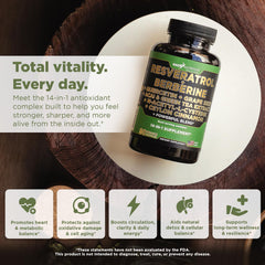 Gade Nutrition Grapeseed Extract bottle for natural antioxidant support.