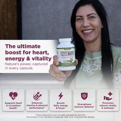 Gade Nutrition Hero Beets bottle side label highlights 1500 mg beet root formula