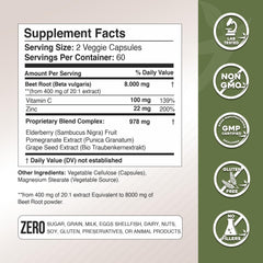 GADE Nutrition vitamin C and zinc boost for immune-related nutrients