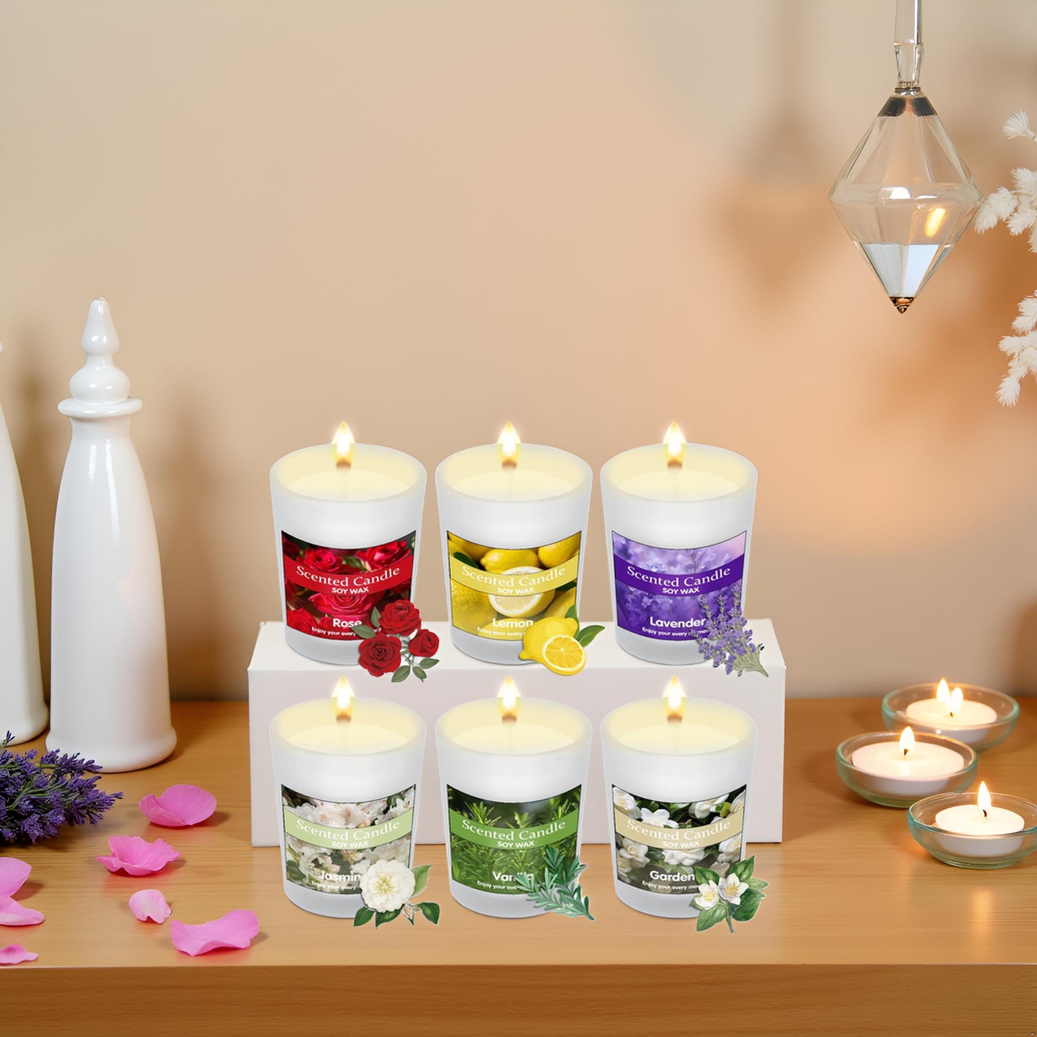 Gadojuewo 2.3 oz candle delivers long-lasting aroma