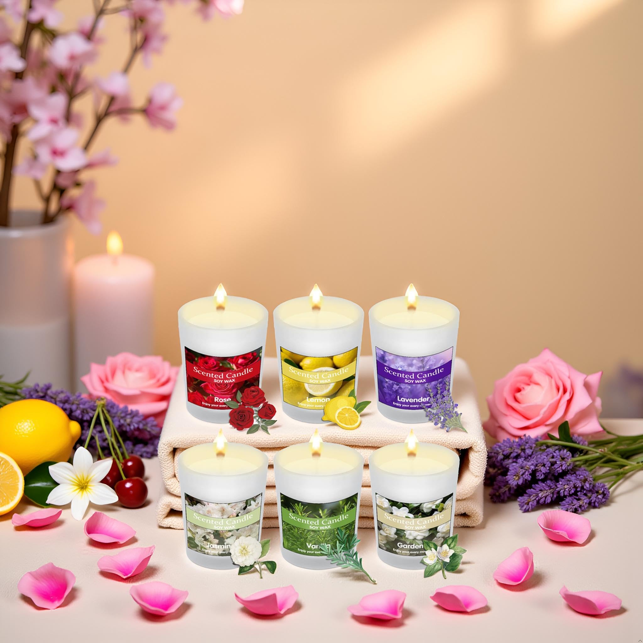 Gadojuewo gardenia candle offers lush, creamy aroma