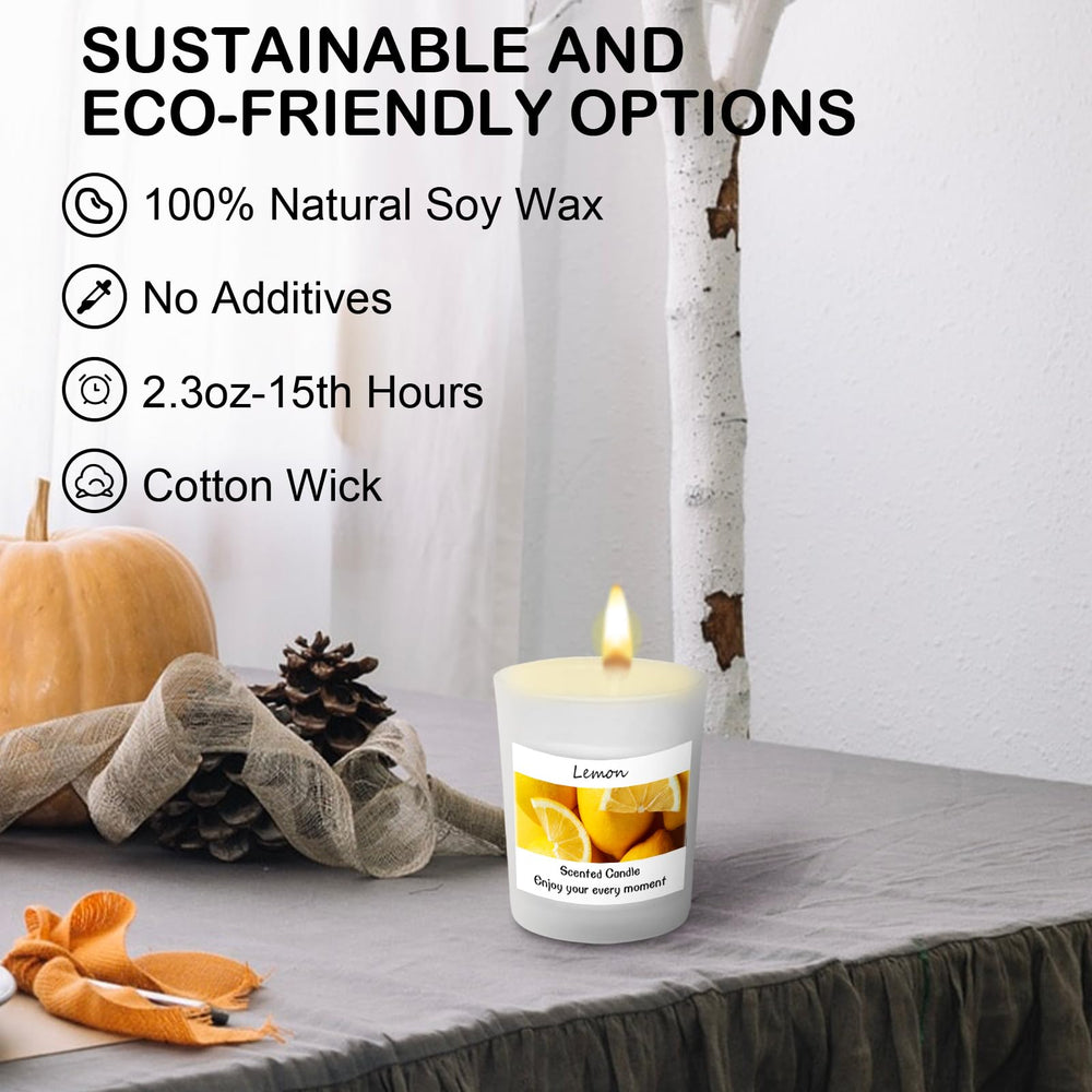 Gadojuewo jasmine candle creates a fresh, relaxing atmosphere.