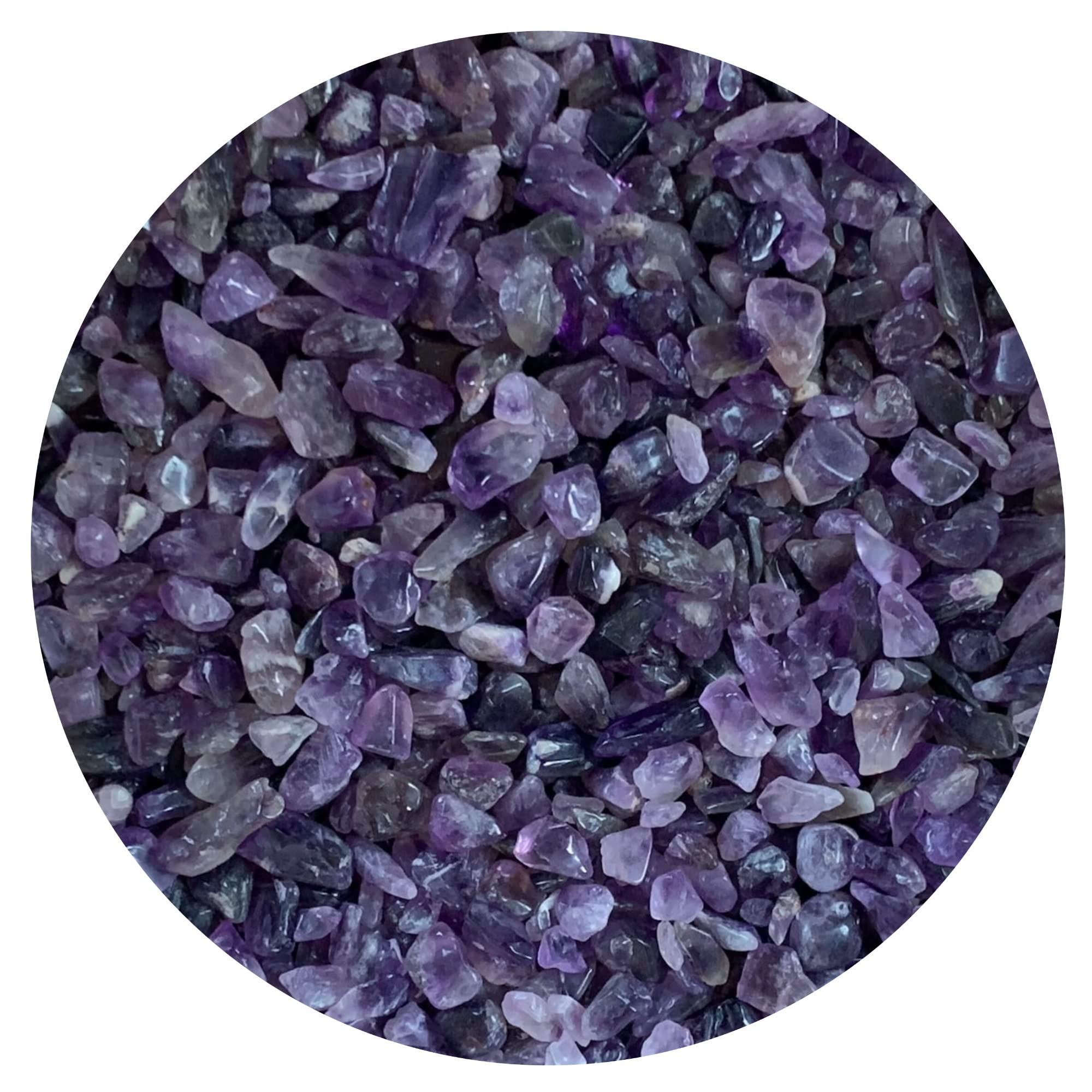 GAF TREASURES amethyst chips collection for versatile crafts and decor projects.