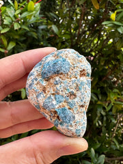 GAF Treasures apatite rough-1 stone for display and lapidary work