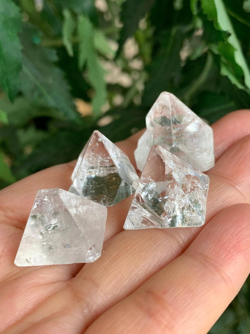 GAF TREASURES Green apophyllite variation offering grounding energy for living spaces.