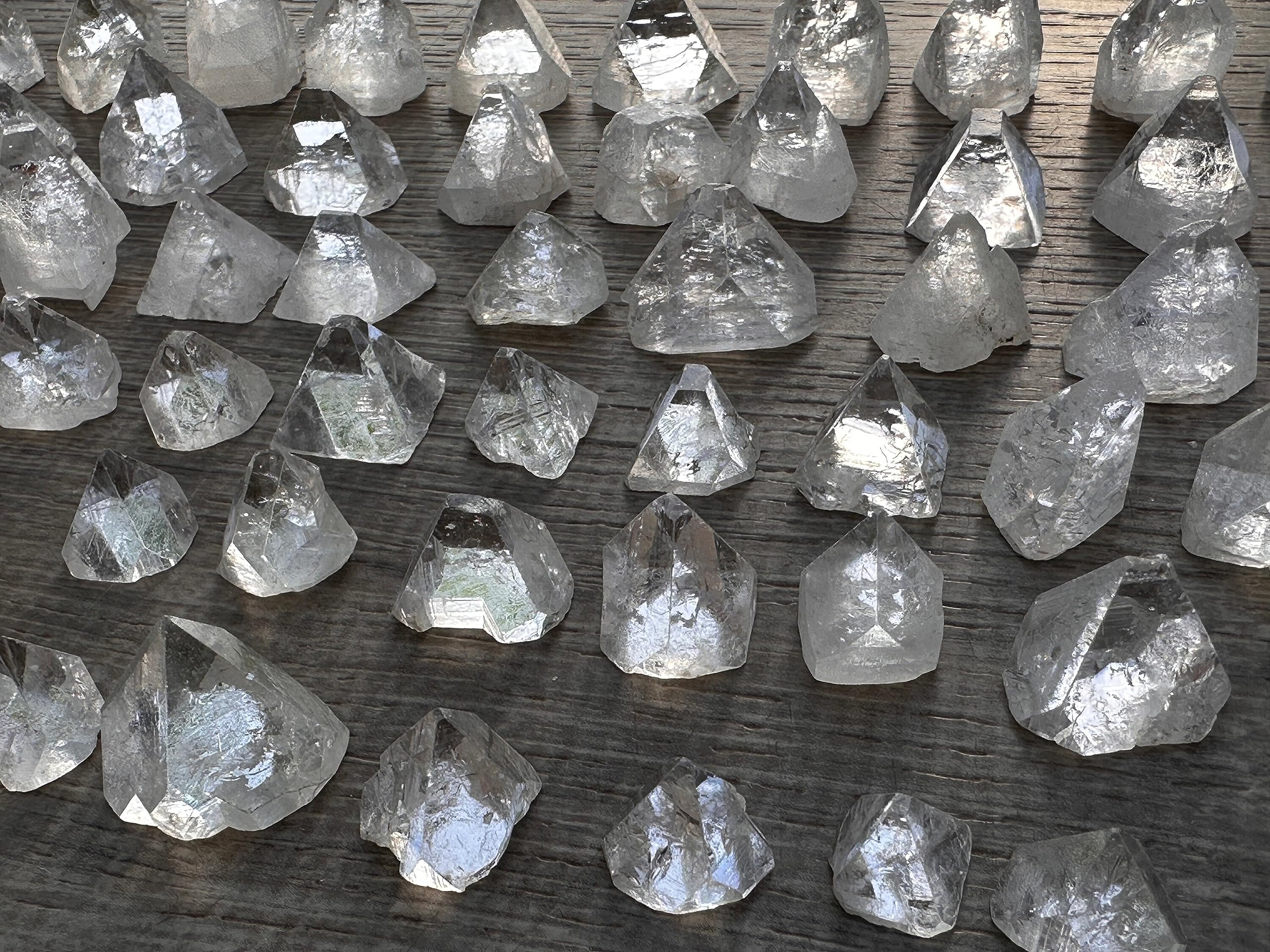 GAF TREASURES Raw Apophyllite crystal adding decorative sparkle and positive vibes to any room.