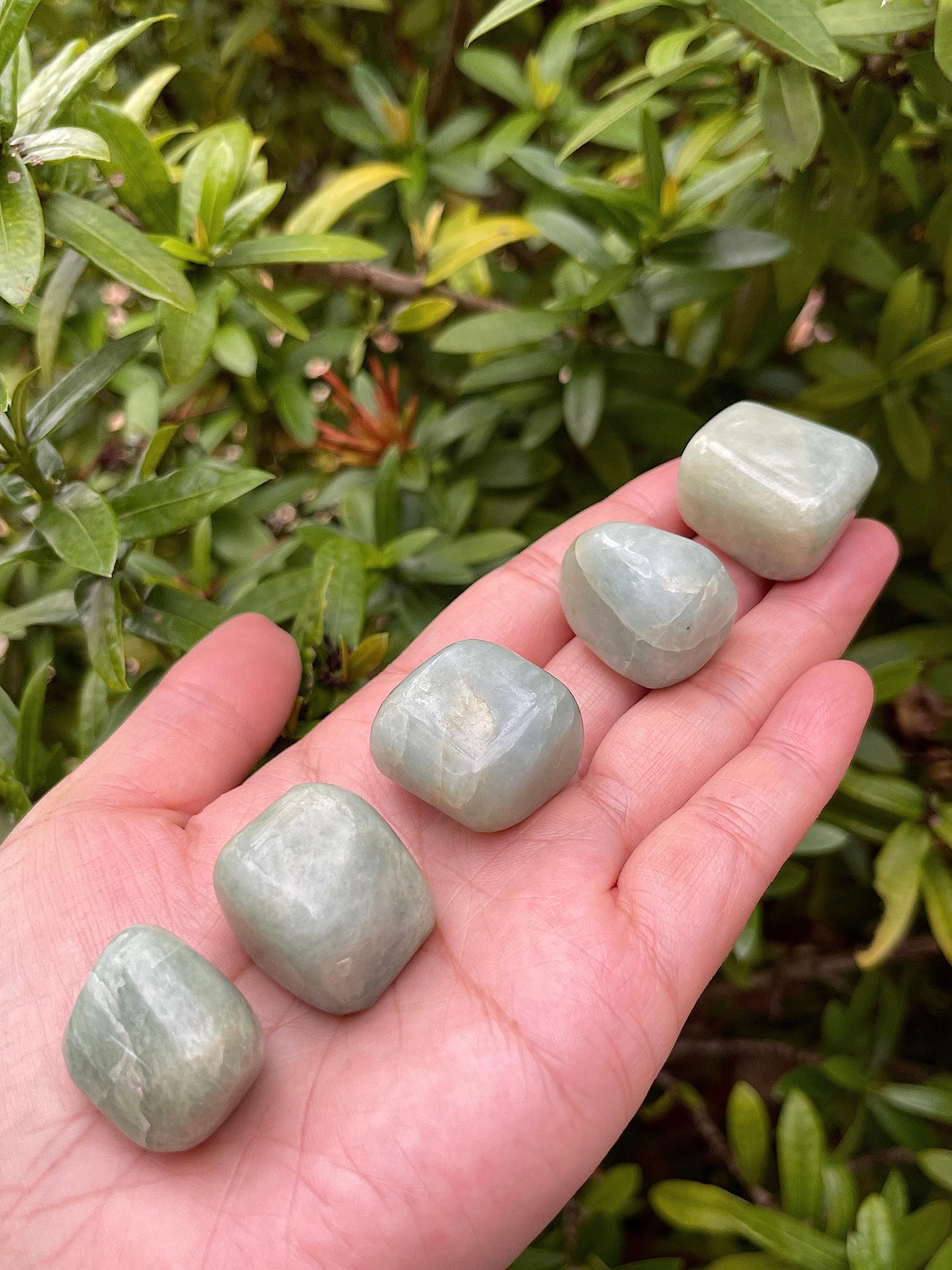 GAF TREASURES aquamarine for crystal grids enhancing focus and energy layout.
