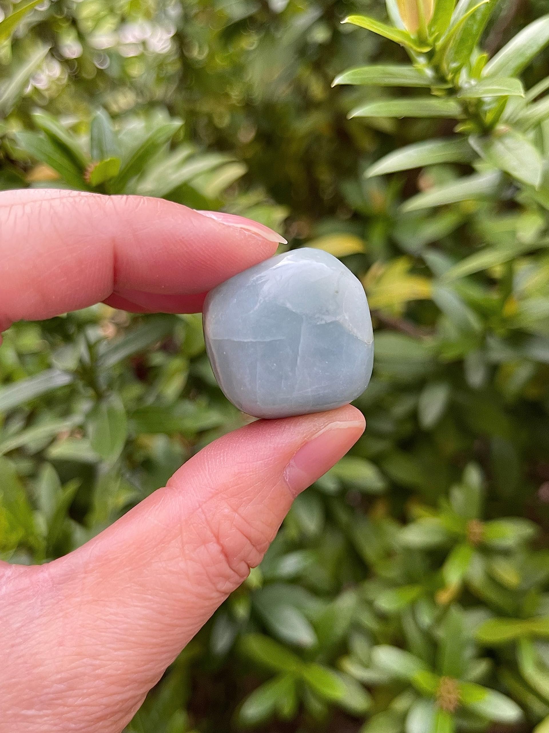 GAF Treasures Aquamarine tumbled stone size range 0.75 to 1.25 inches for varied layouts
