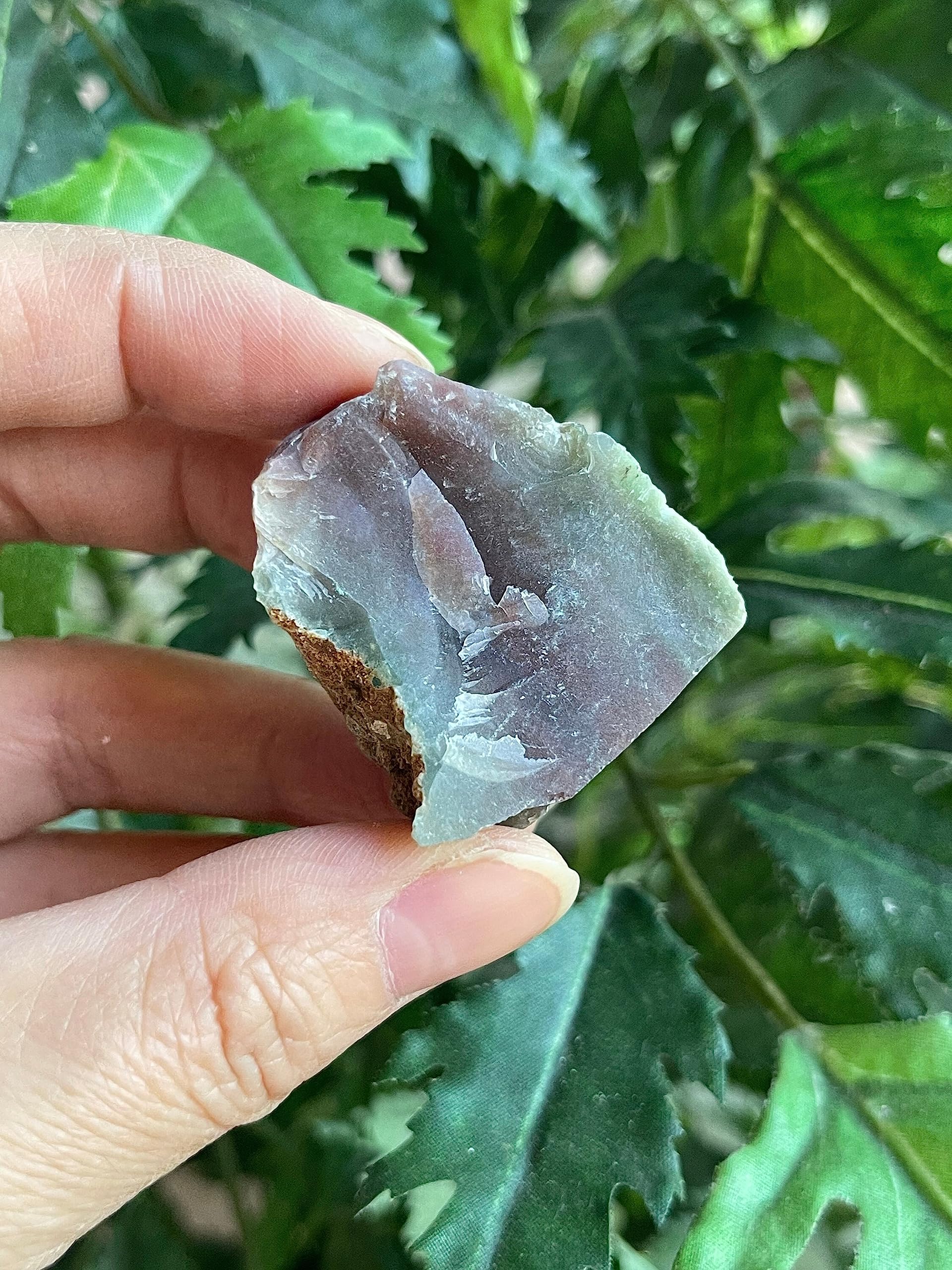 GAF TREASURES Bloodstone rough piece enhances crystal collection variety