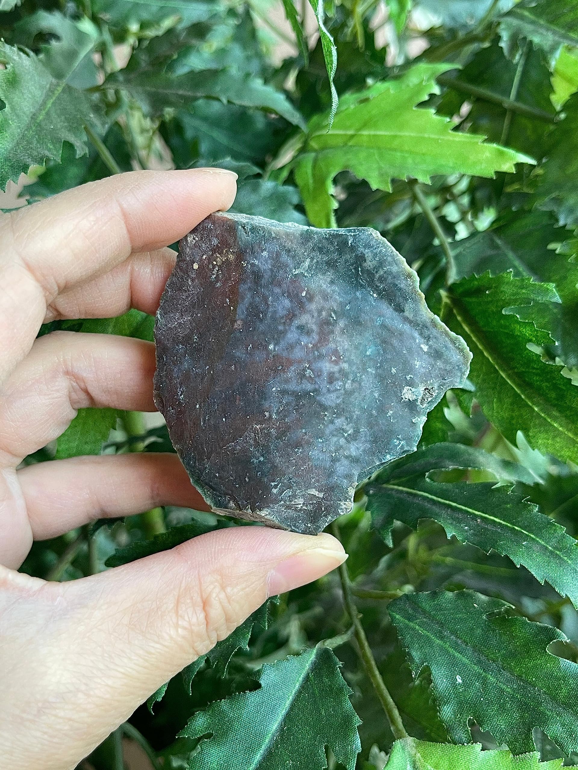 GAF TREASURES Bloodstone rough piece for natural décor ideas