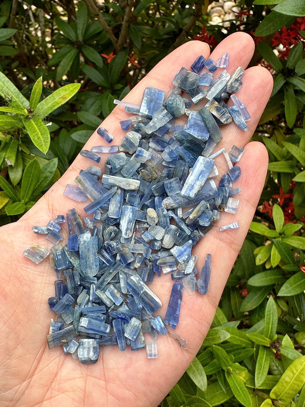 GAF TREASURES blue kyanite chips for epoxy art and home decor
