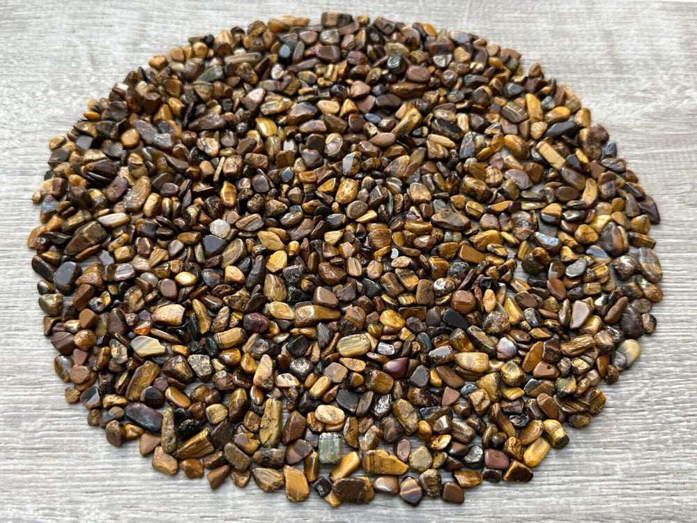 GAF TREASURES garden decor tiger eye chips add natural warmth