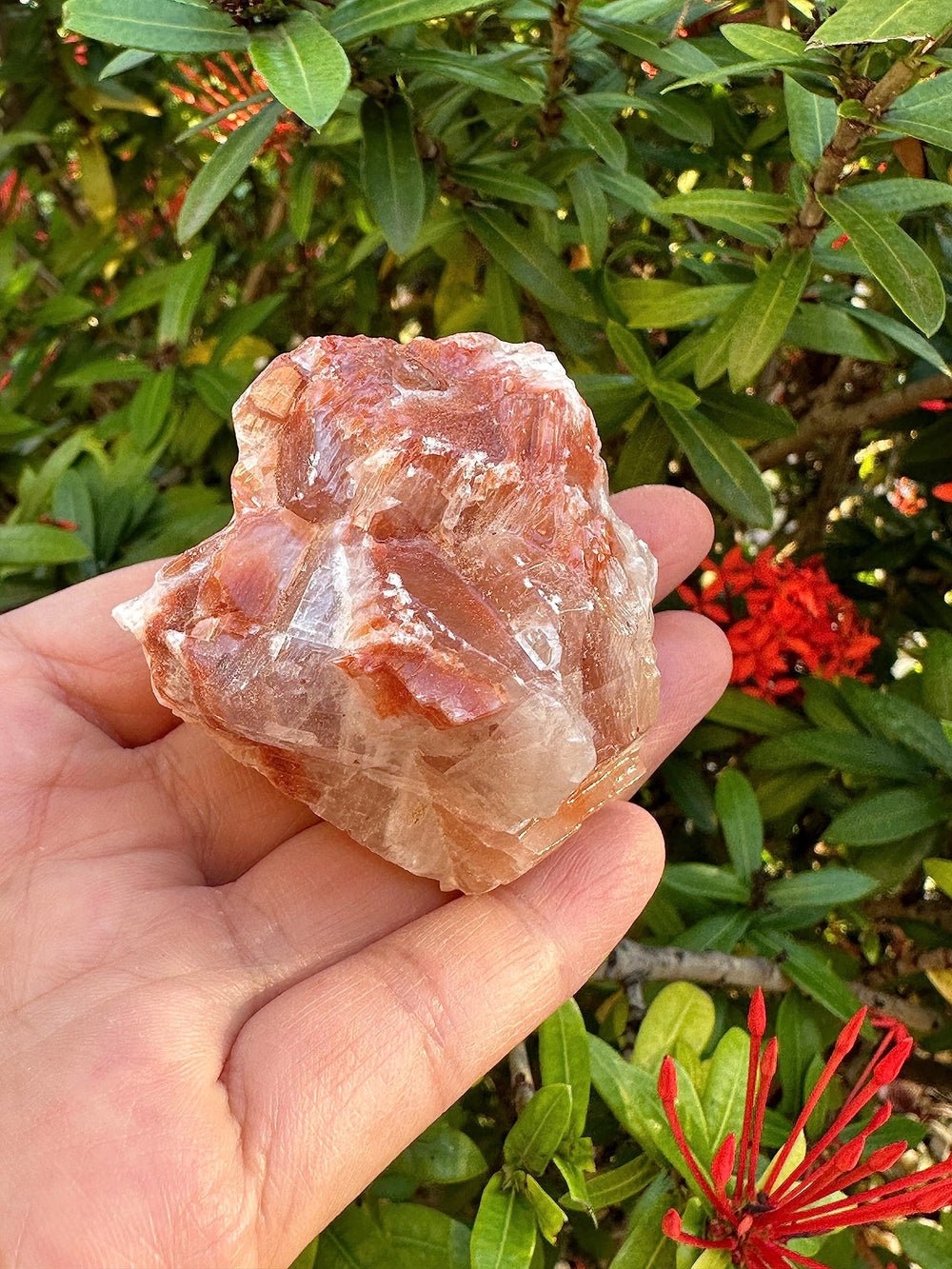 GAF TREASURES rough calcite for display pieces and DIY jewelry ideas.