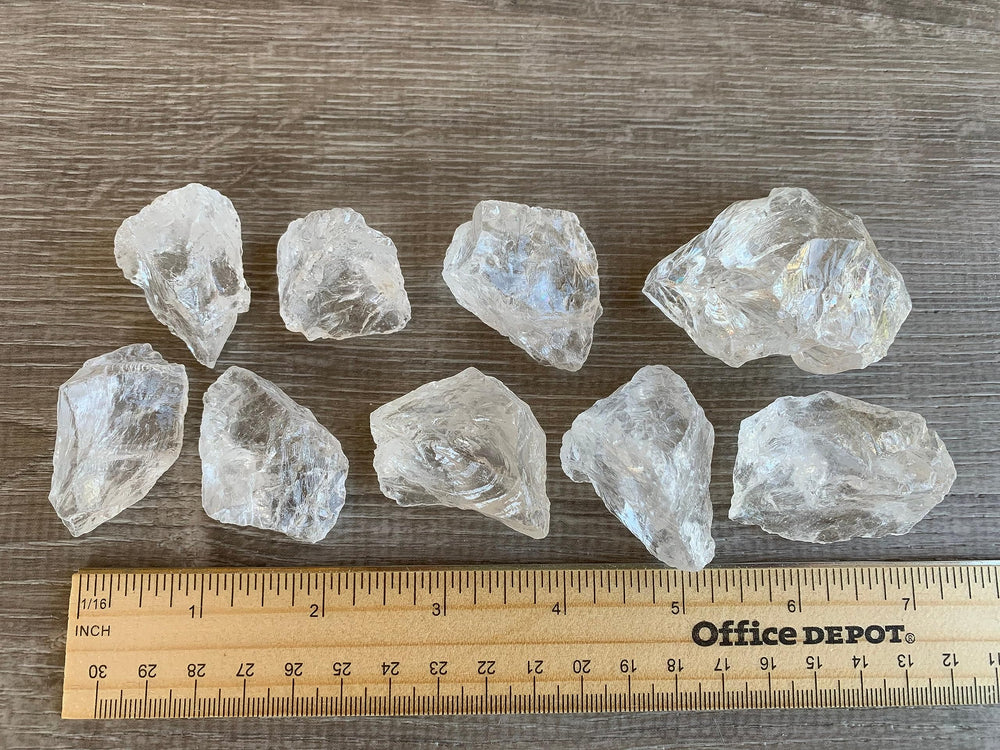 GAF TREASURES Clear Quartz rough ideal for polishing and finishing lapidary work