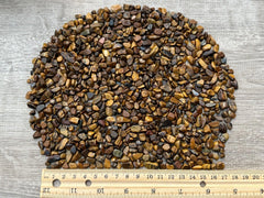 GAF TREASURES bulk tiger eye chips pack ideal for large-scale art