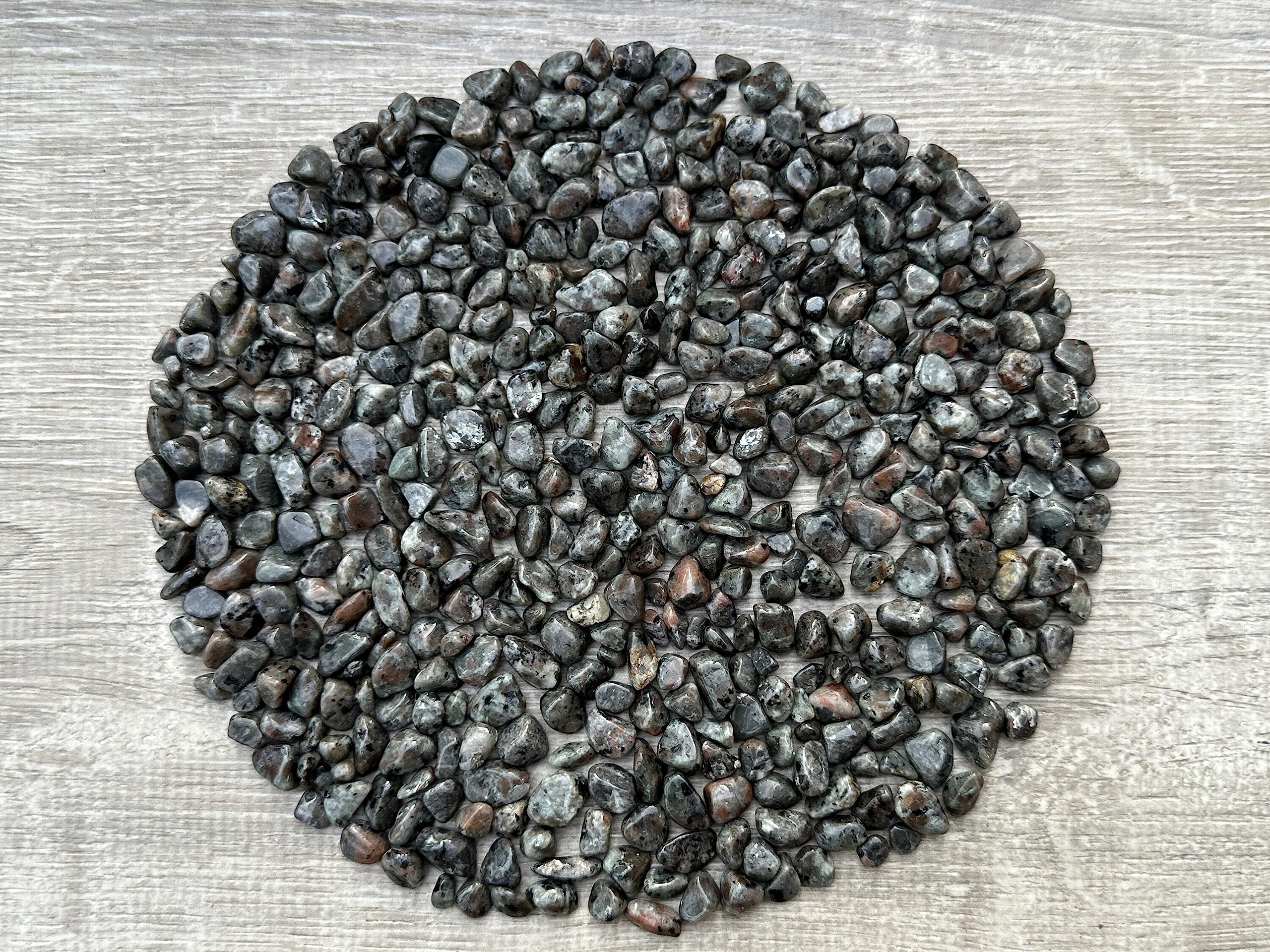 GAF TREASURES Flame gemstone chips used in resin art creations.