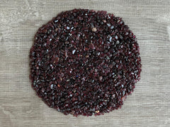 GAF TREASURES garnet chips for resin projects and art