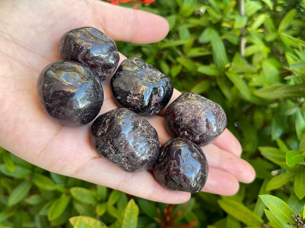 GAF TREASURES Garnet wellness pocket stones on the go grounding for daily routines