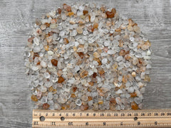 GAF TREASURES Natural quartz chips for home decor and terrariums.