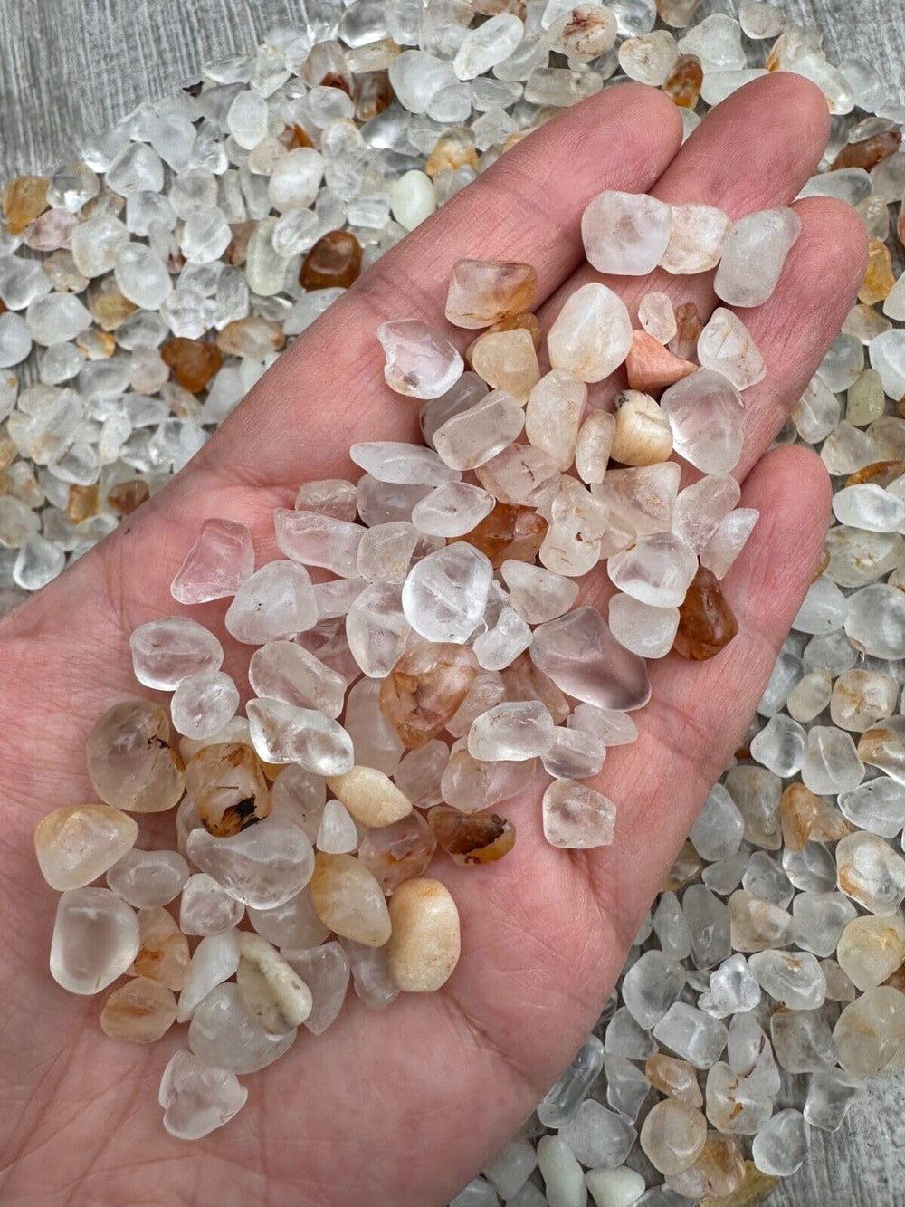 GAF TREASURES Premium Grade A quality chips with polished edges and natural texture.