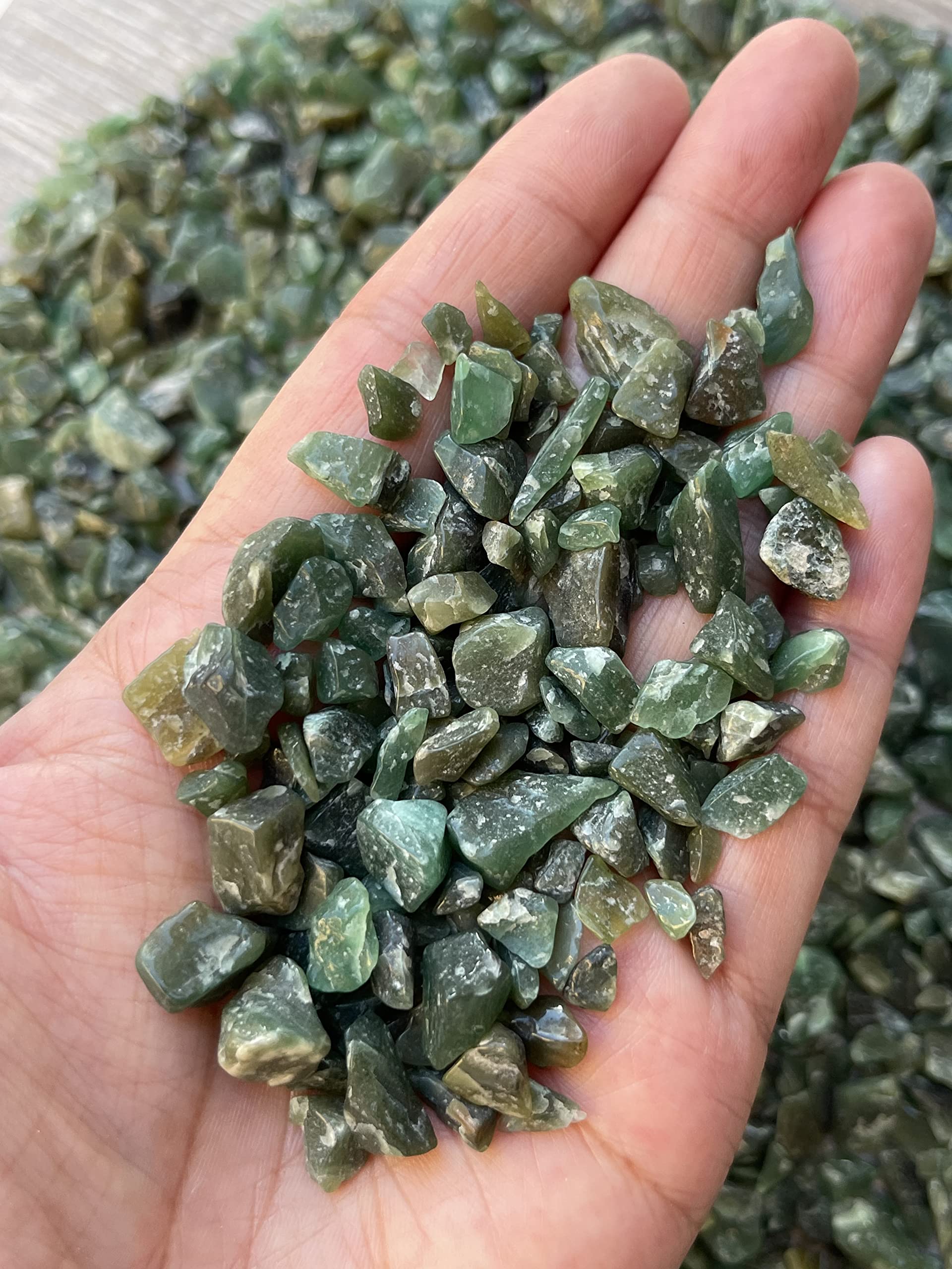 GAF TREASURES green aventurine chips for gemstone trees and art