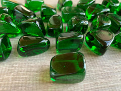 GAF TREASURES Green Obsidian healing crystals ideal for grid work and spiritual awareness.