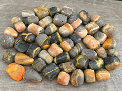 GAF Treasures Bumble Bee Jasper stones polished for pocket carry and daily focus.