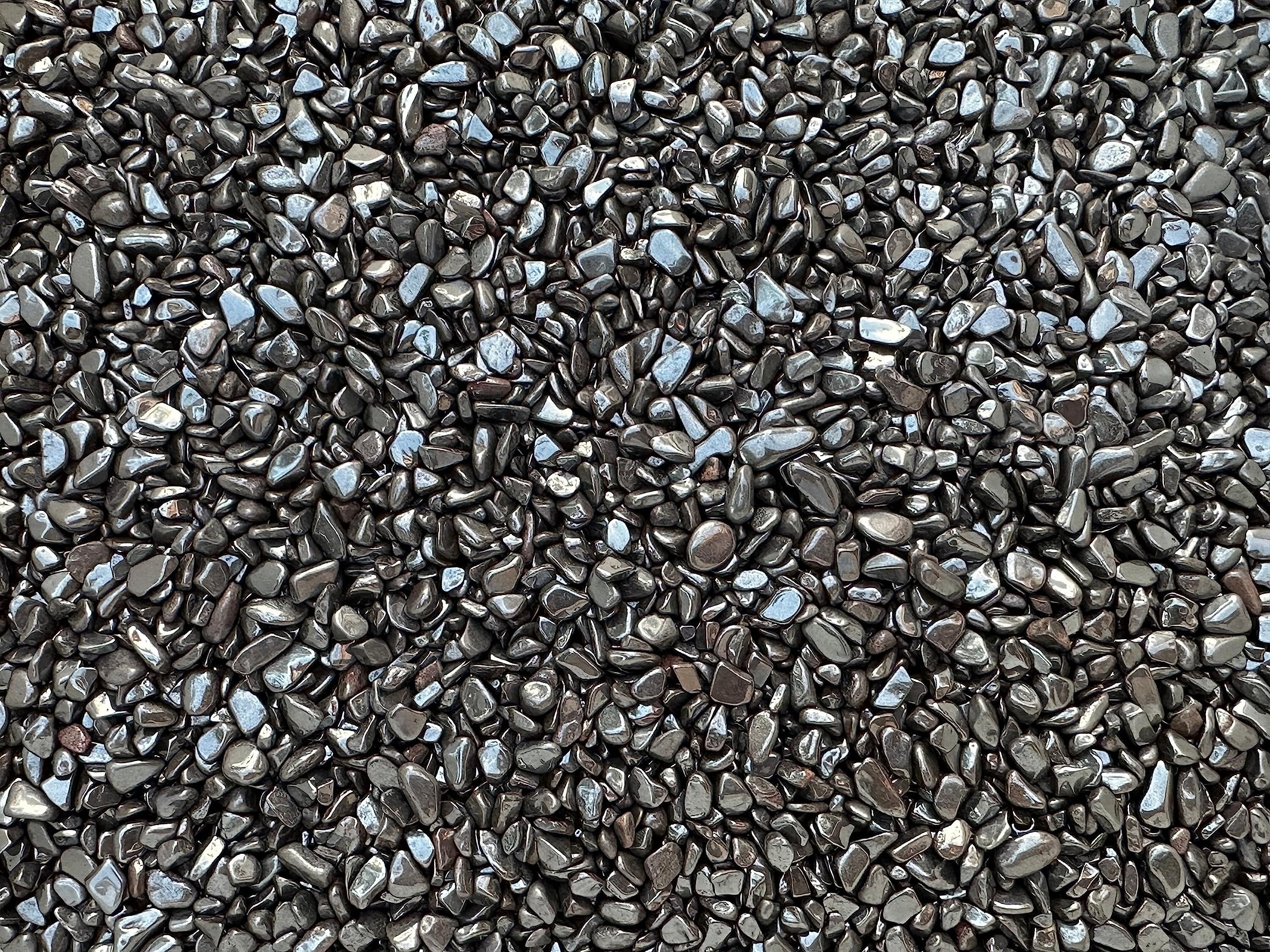 GAF TREASURES hematite chips bulk pack 0.5 lb ready for wholesale projects.