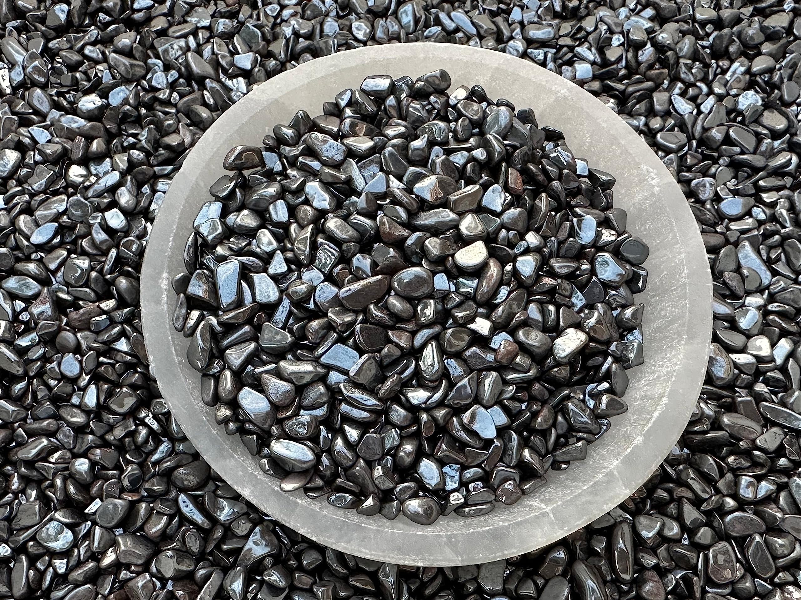 GAF TREASURES hematite chips for air plant substrates and natural displays.
