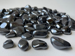 GAF TREASURES hematite polished rocks display smooth finish suitable for decorative displays