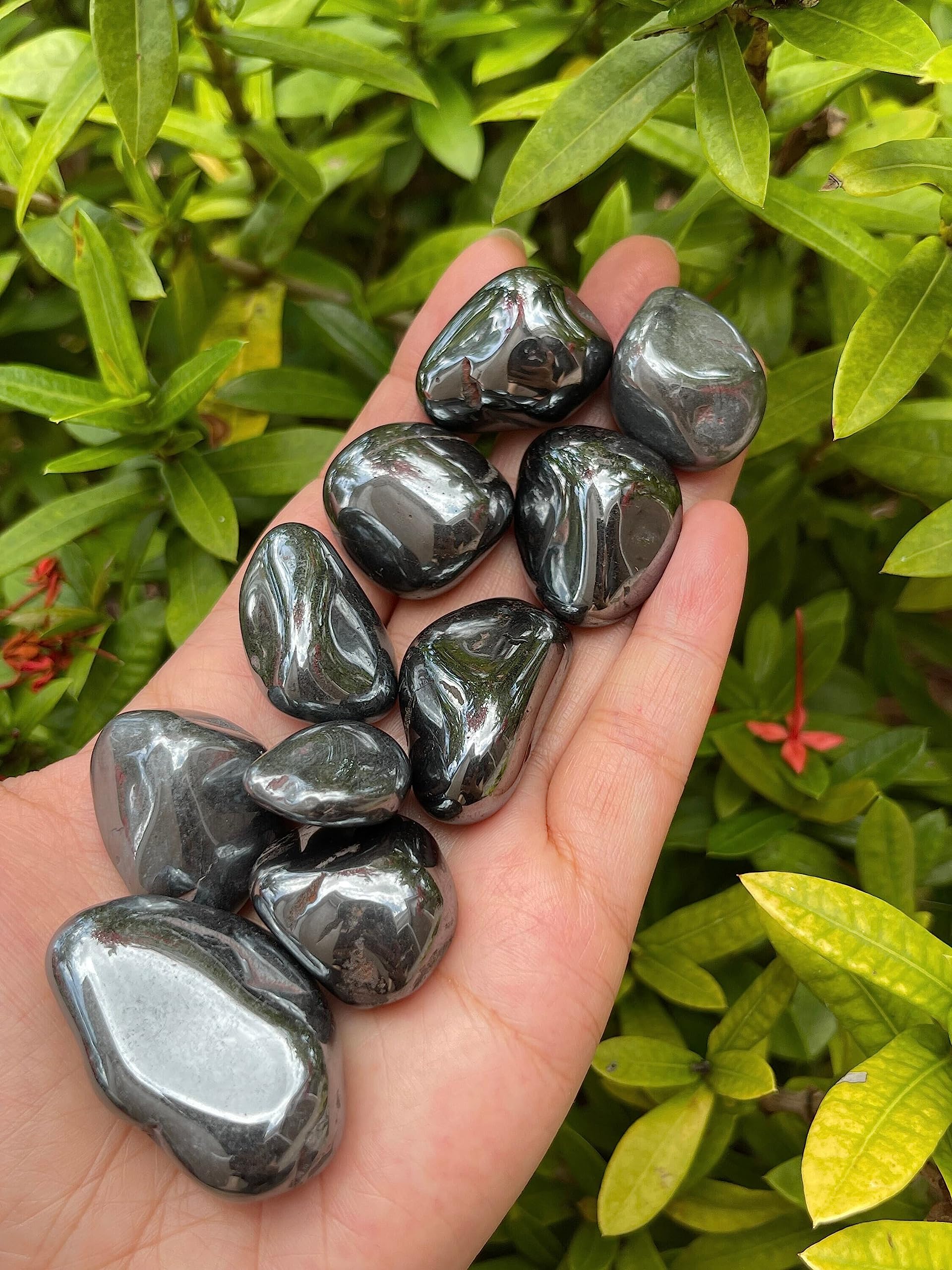 GAF TREASURES hematite stones for meditation and focus during rituals