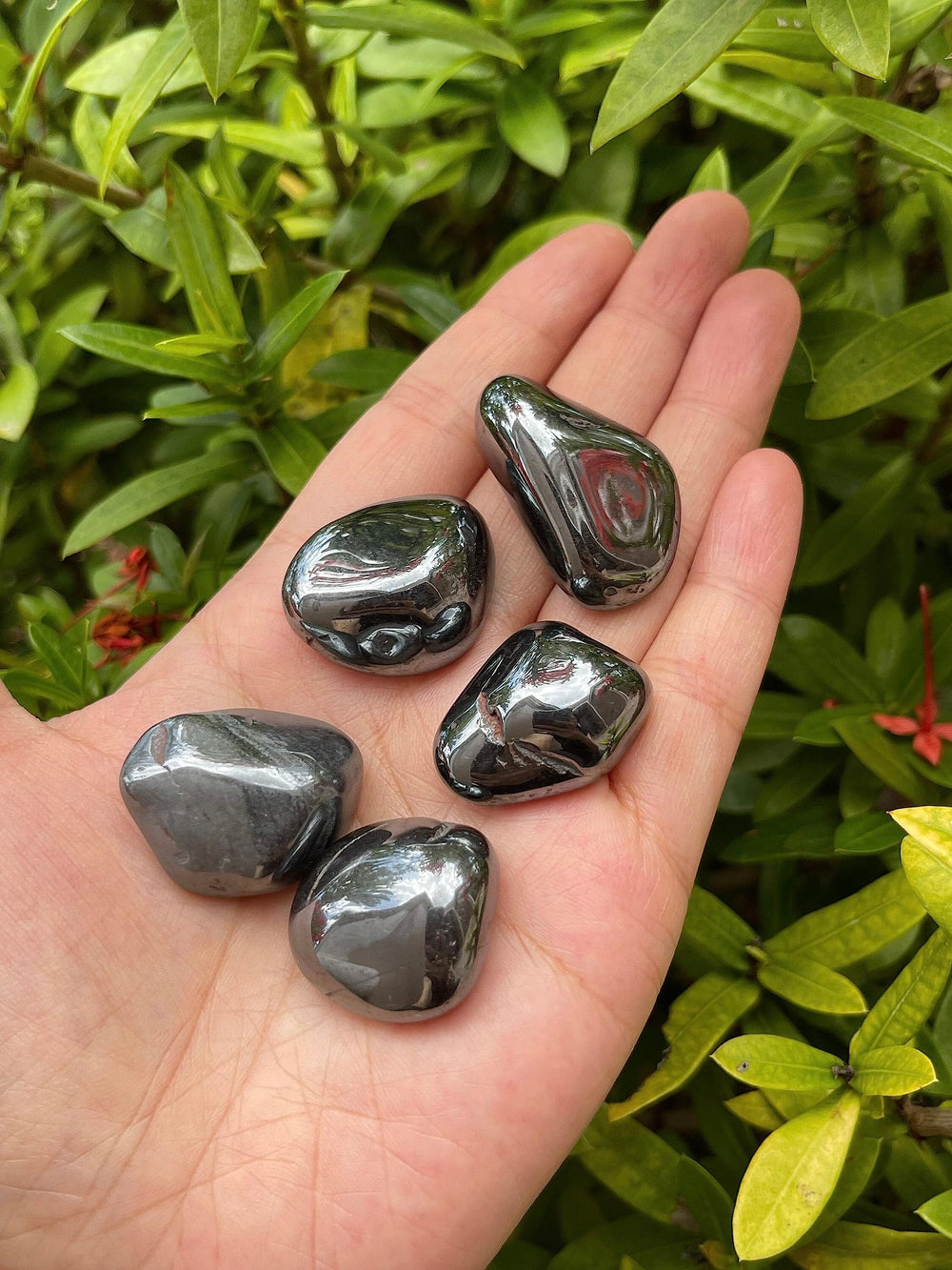 GAF TREASURES hematite stones pack ready for wholesale buyers and grids