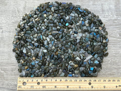 GAF TREASURES Labradorite Blue mini crystals add sparkle to resin terrariums or decor