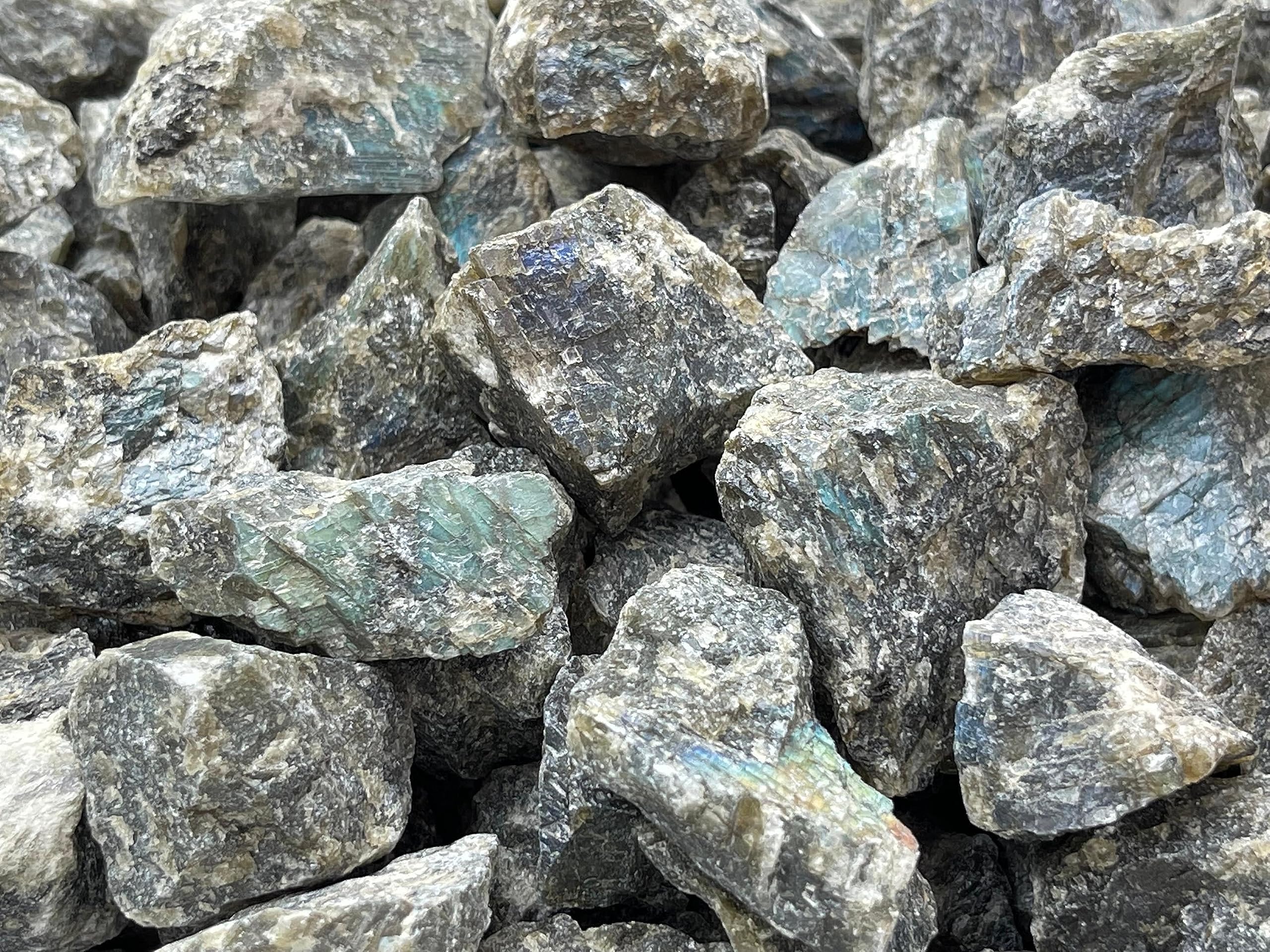 GAF TREASURES Labradorite rough stone suitable for mindful decor and collection.