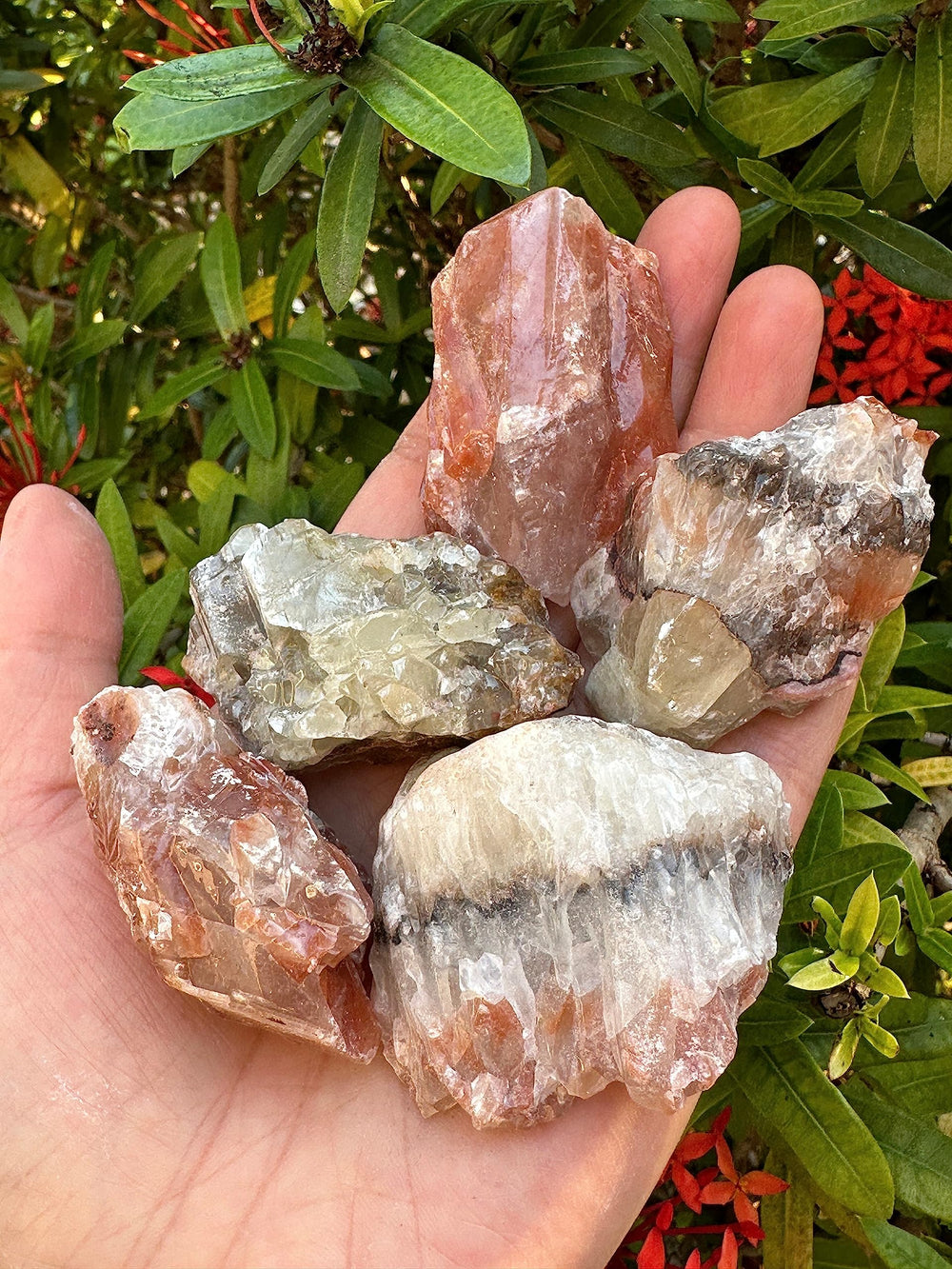 GAF TREASURES rough calcite from Mexico, ideal for cabbing and lapidary projects.