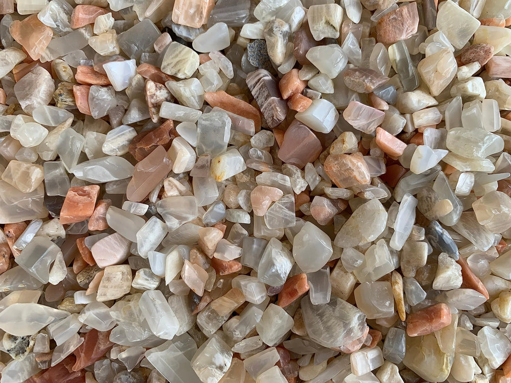 GAF TREASURES moonstone chips for orgonite and resin art