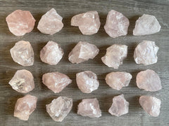 GAF TREASURES Natural Rose Quartz bulk pack for lapidary projects.