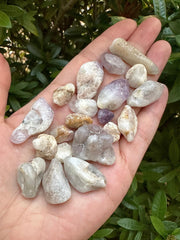 GAF TREASURES natural semi-tumbled gemstone chips add sparkle to art