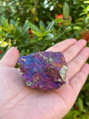 GAF Treasures Peacock Ore with multicolor sheen ideal for meditation