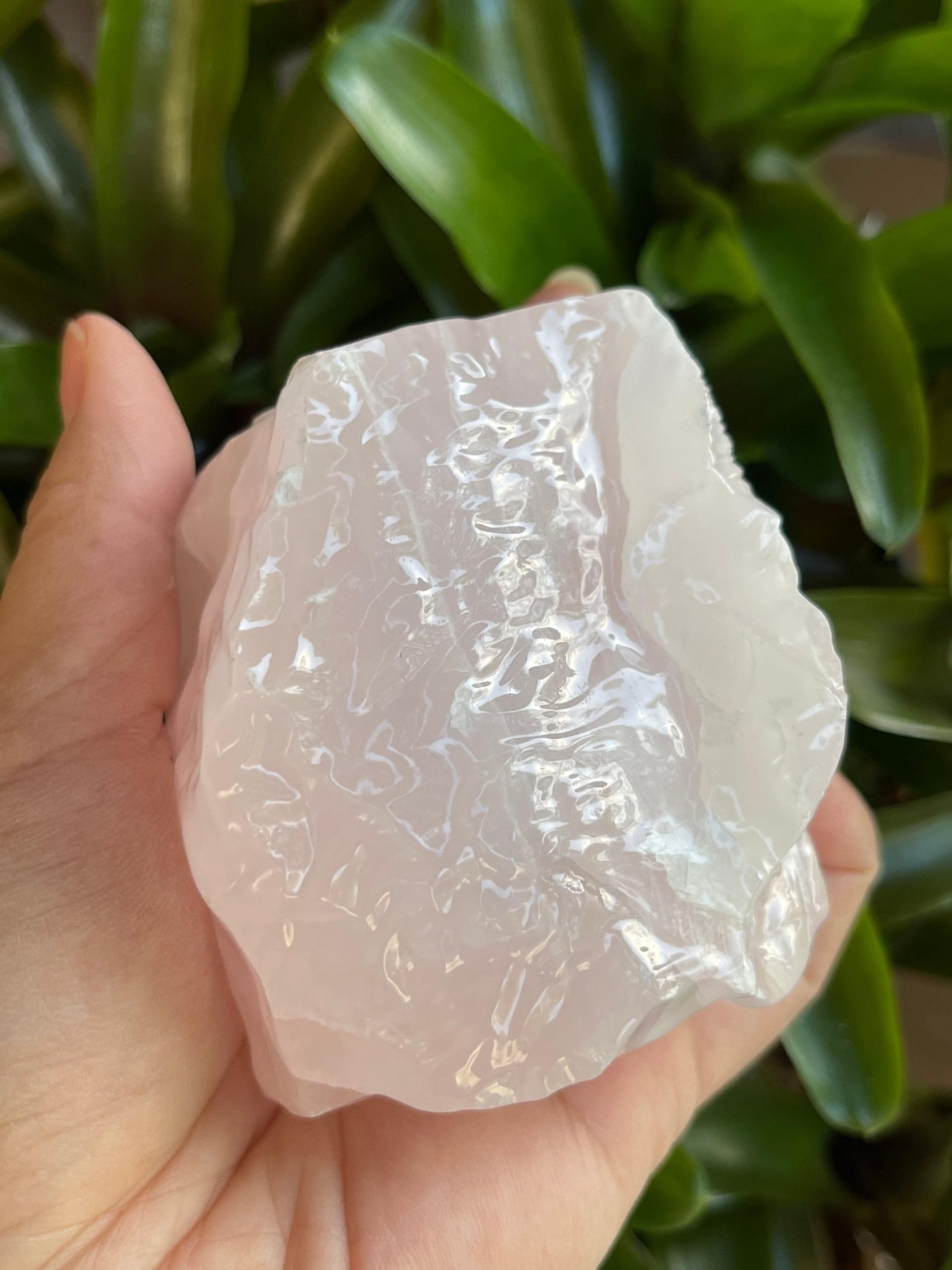 GAF TREASURES Pink Calcite Rough may support self-confidence and self-esteem in personal spaces