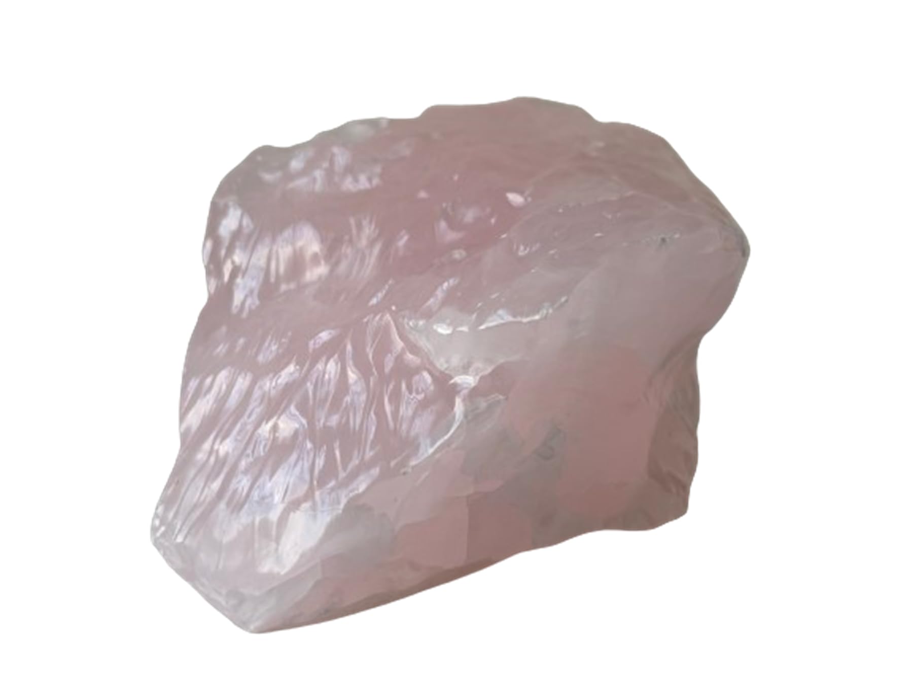 GAF Treasures pink calcite rough, 3-4 inch piece, perfect for display and energy-inspired rituals.