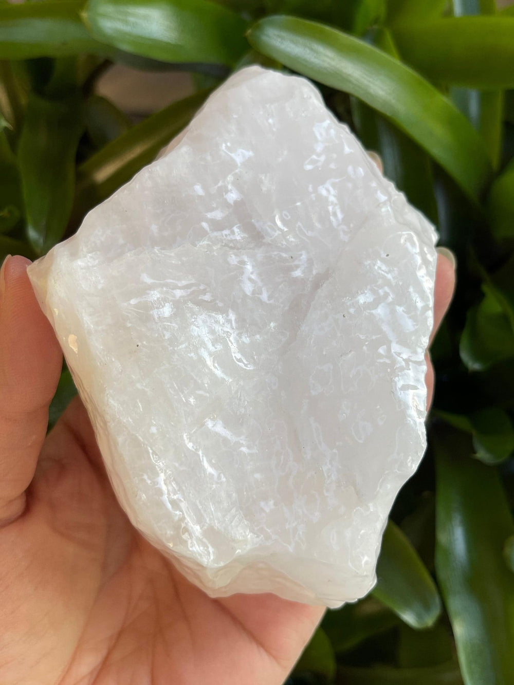 GAF Treasures pink calcite rough stone, 3-4 inch, great for gift-ready collections.