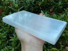 8-inch GAF TREASURES charging plate supports gemstone displays and cleansing rituals