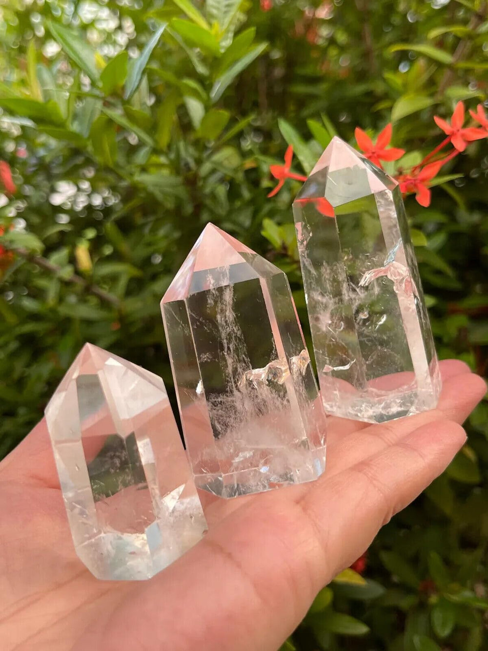 GAF TREASURES Premium Clear Quartz Obelisk energy emphasis for mindful practice.