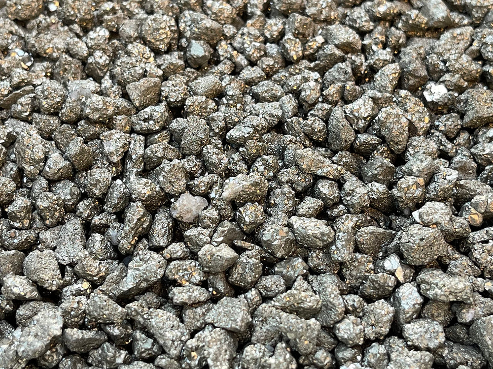 GAF TREASURES Pyrite chips for vase fillers and crafts